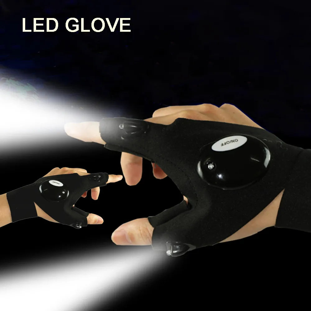 Led glove Night Light Waterproof Gloves