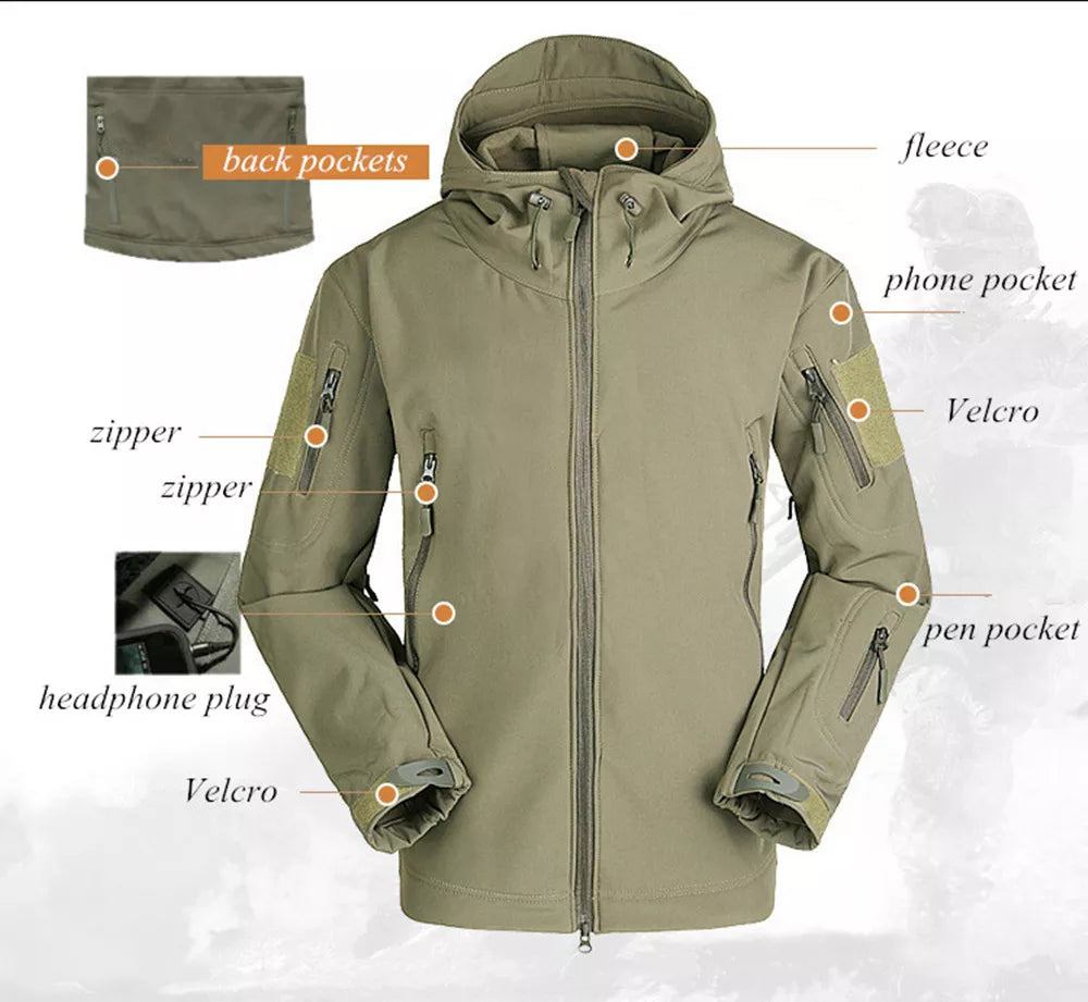 Mens Tactical Jacket