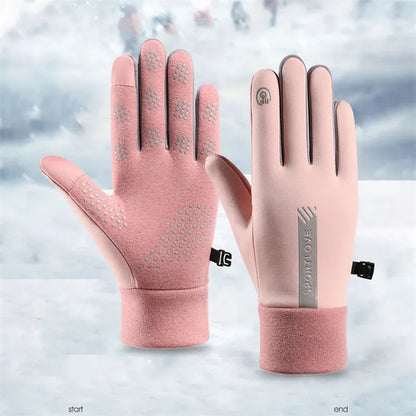 Women Cycling Bike Cold Resistance Gloves