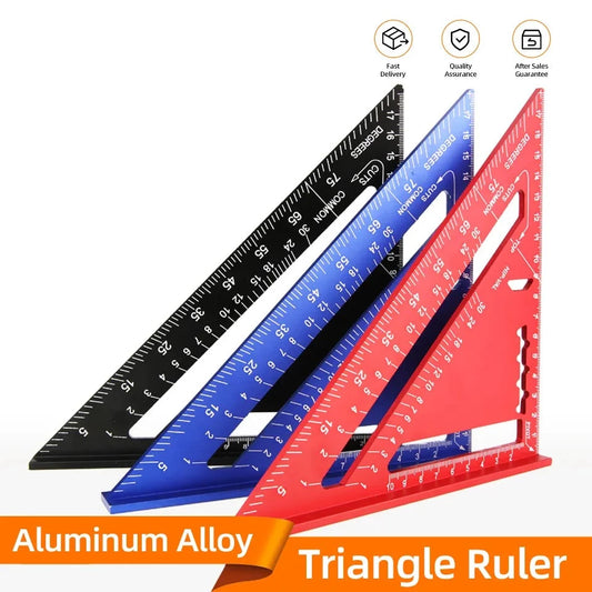 Triangle Ruler 7Inch Measurement Tool