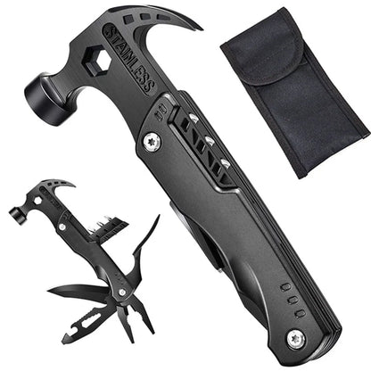 Portable Pocket Multitool Claw Hammer