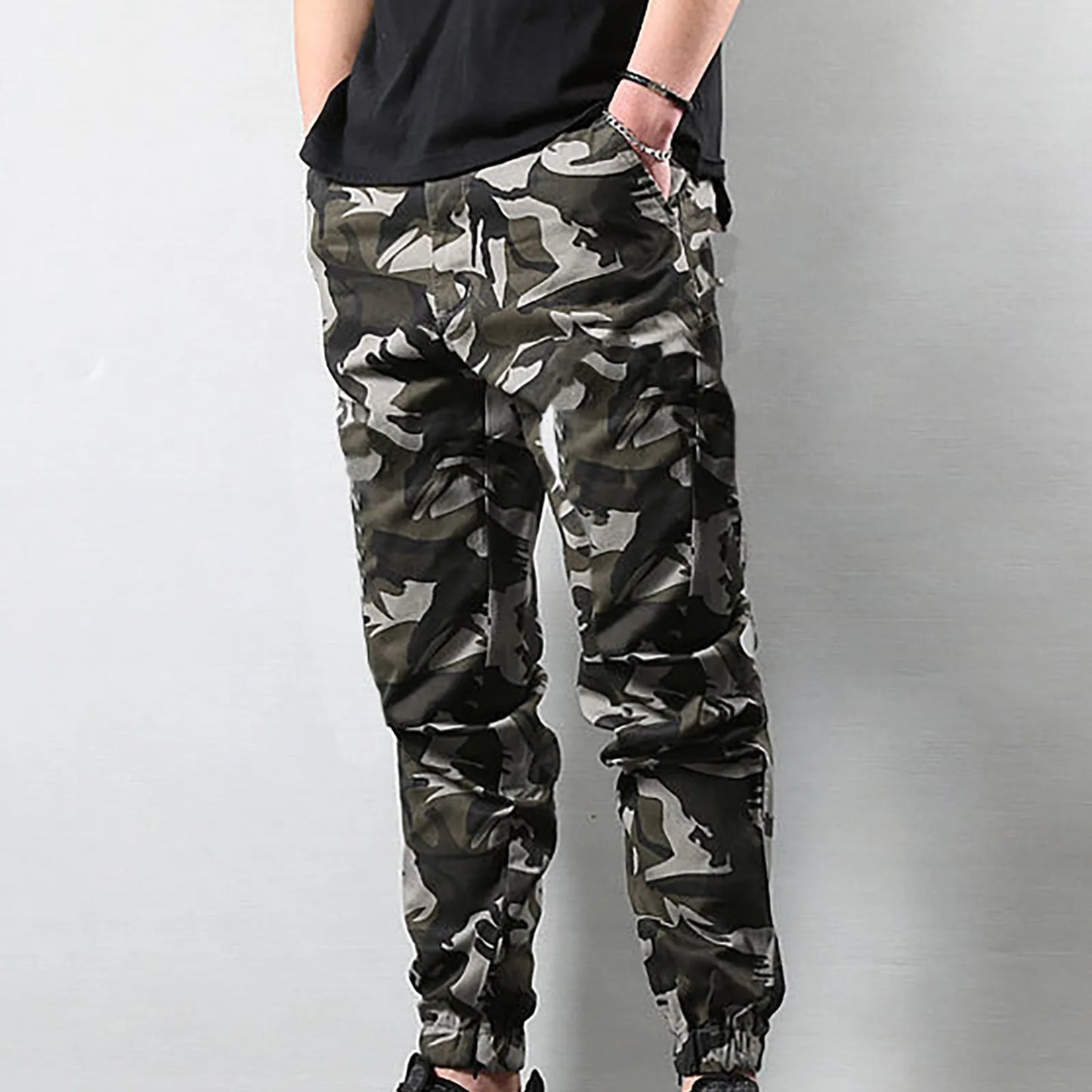 Camouflage Military Jogger Pants