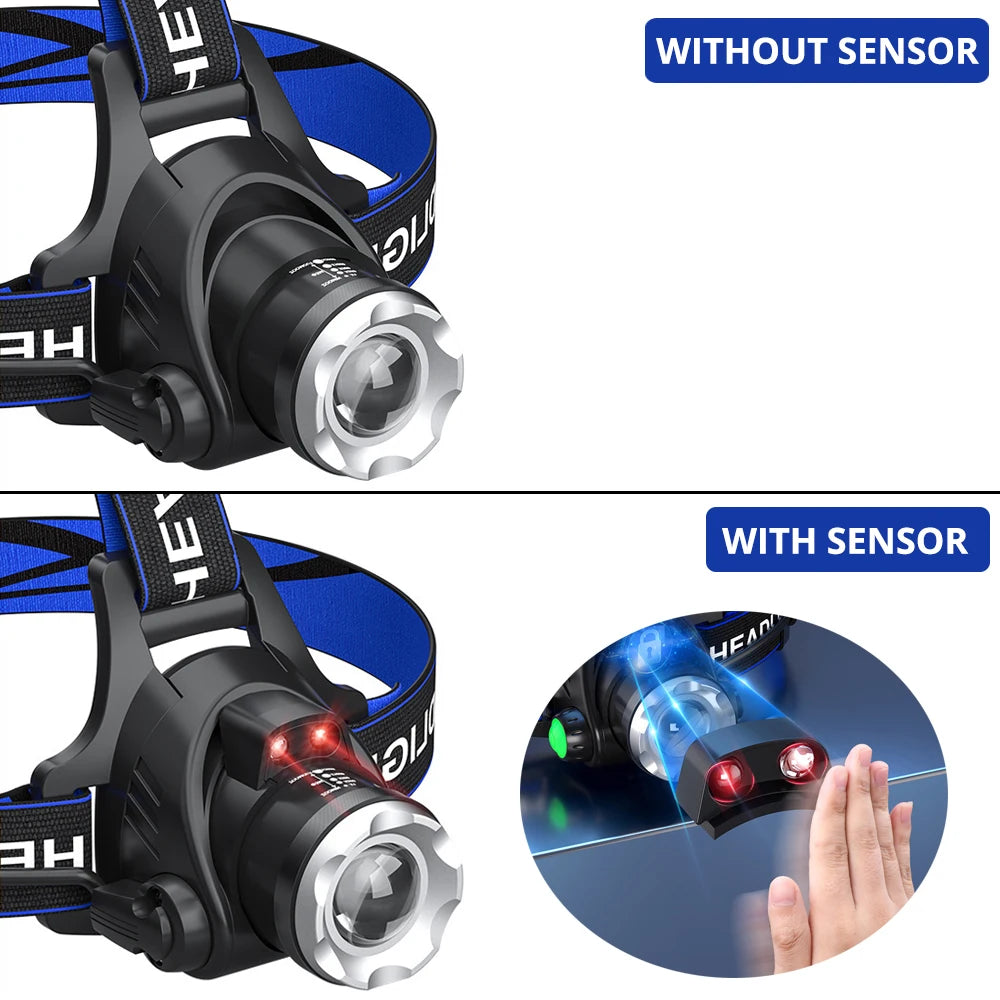 High power LED Headlamp Fishing Headlight