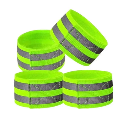 Reflective Bands Elastic Armband Wristband Ankle Leg Straps