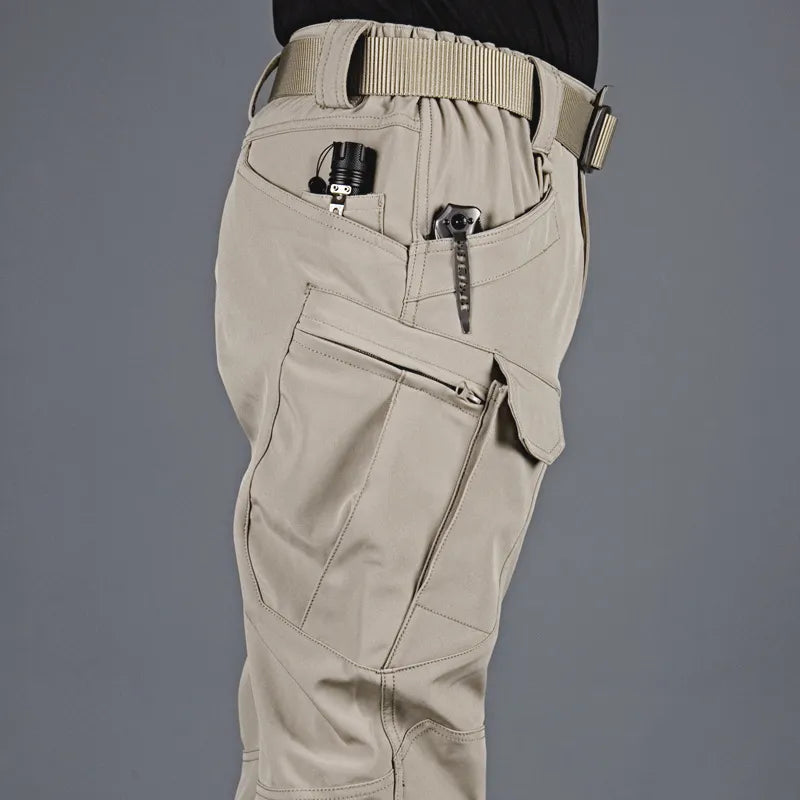 Men Slim Outdoor Waterproof Army Cargo Pants