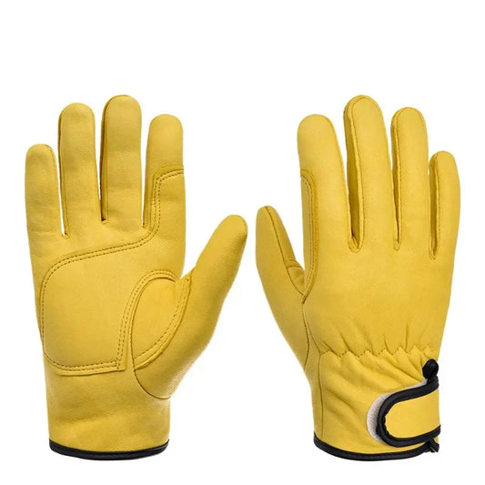 Work gloves sheepskin leather