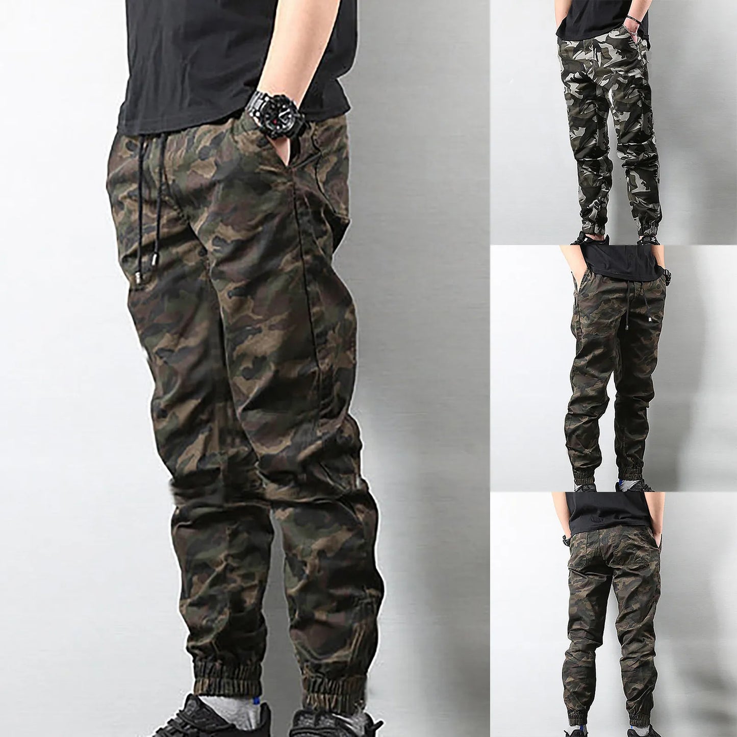 Camouflage Military Jogger Pants